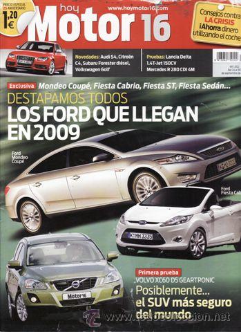 Coches: REVISTA MOTOR 16 N&ordm; 1302 A&Ntilde;O 2008. PRUEBA: LANCIA DELTA 1.4T-JET 150 CV. MERCEDES R 280 CDI 4M. VOLV