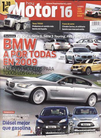 Coches: REVISTA MOTOR 16 N&ordm; 1316 A&Ntilde;O 2008. COMPARATIVA: FORD FIESTA 1.4 Y FORD FIESTA 1.4 TDCI.