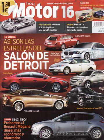 Coches: REVISTA MOTOR 16 N&ordm; 1317 A&Ntilde;O 2009. COMPARATIVA: FORD FIESTA 1.4 Y FORD FIESTA 1.4 TDCI.