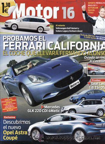 Coches: REVISTA MOTOR 16 N&ordm; 1357 A&Ntilde;O 2009. PRUEBA: SEAT LE&Oacute;N 1.8 TSI DSG. MERCEDES GLK 220 CDI 4MATIC.