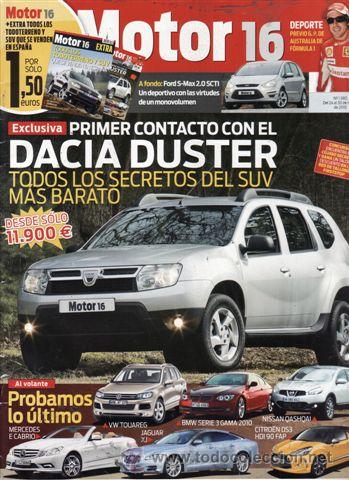 Coches: REVISTA MOTOR 16 N&ordm; 1380 A&Ntilde;O 2010. PRUEBA. FORD S-MAX 2.0 SCTI.