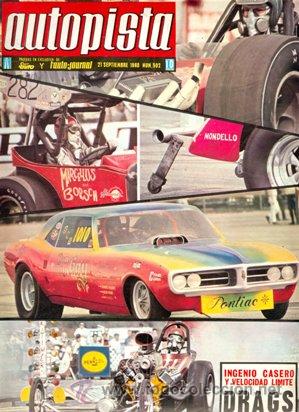 Autos: AUTOPISTA 502  21 septiembre 1968