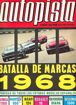 Autos: AUTOPISTA 464/5 06 enero 1968