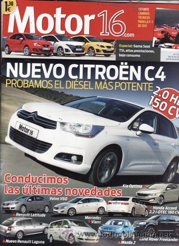 Coches: REVISTA MOTOR 16 N&ordm; 1416 A&Ntilde;O 2010.