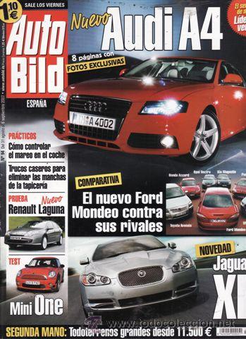 Coches: REVISTA AUTO BILD N&ordm; 94 A&Ntilde;O 2007. COMPARATIVA: FORD MONDEO 2.0, HONDA ACCORD 2.0, KIA MAGENTIS 2.0,