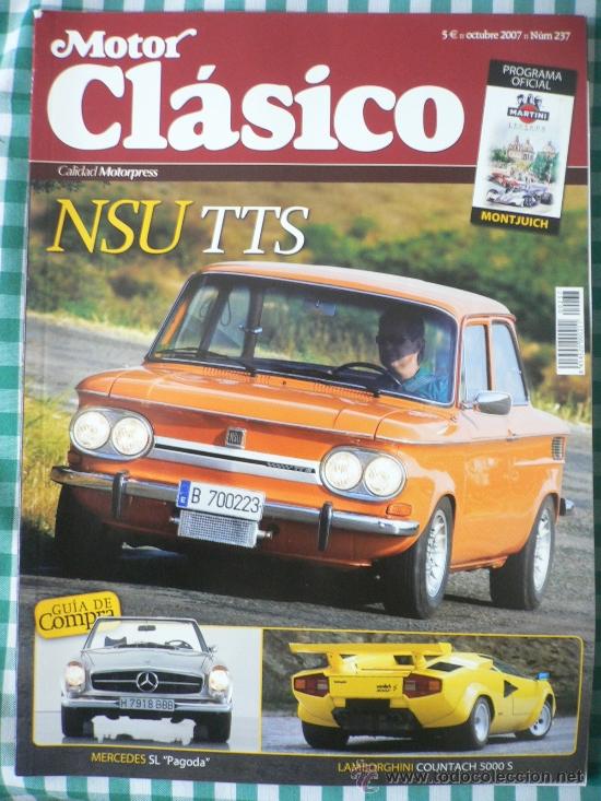 Coches: MOTOR CLASICO N&ordm; 237, Octubre de 2007 - Foto 1