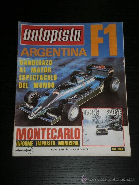 Coches: AUTOPISTA N&ordm; 1038 - RALLYE MONTECARLO / FERRARI 308 BT / PARIS DAKAR / MAZDA 626