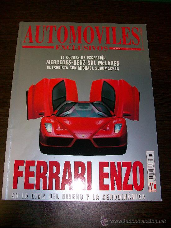 Coches: Automoviles Exclusivos n&ordm; 2 - Ferrari Enzo - Mercedes-Benz SRL McLaren