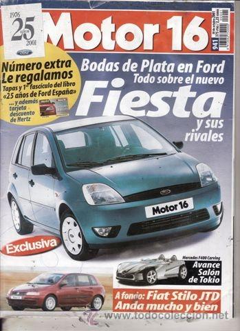 Coches: REVISTA MOTOR 16 N&ordm; 941 A&Ntilde;O 2001. PRUEBA: FIAT STILO JTD 115. SKODA FABIAN SED&Aacute;N 1.9 TDI.BMW SERIE 7