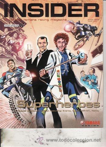Coches: REVISTA INSIDER THE OFFICIAL YAMAHA RACING 2004.