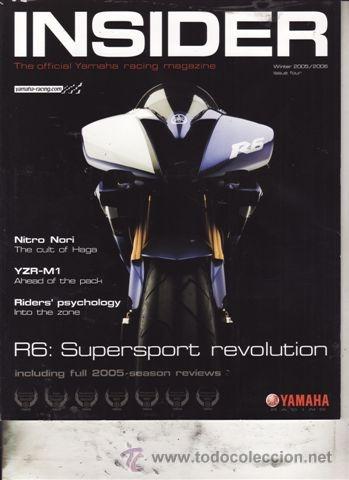 Coches: REVISTA OFFICIAL YAMAHA RACING WINTER 2005.