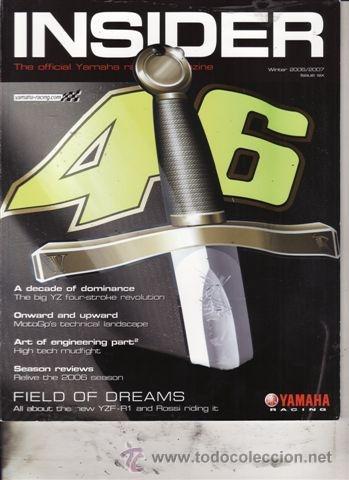 Coches: REVISTA OFFICIAL YAMAHA RACING WINTER 2006.