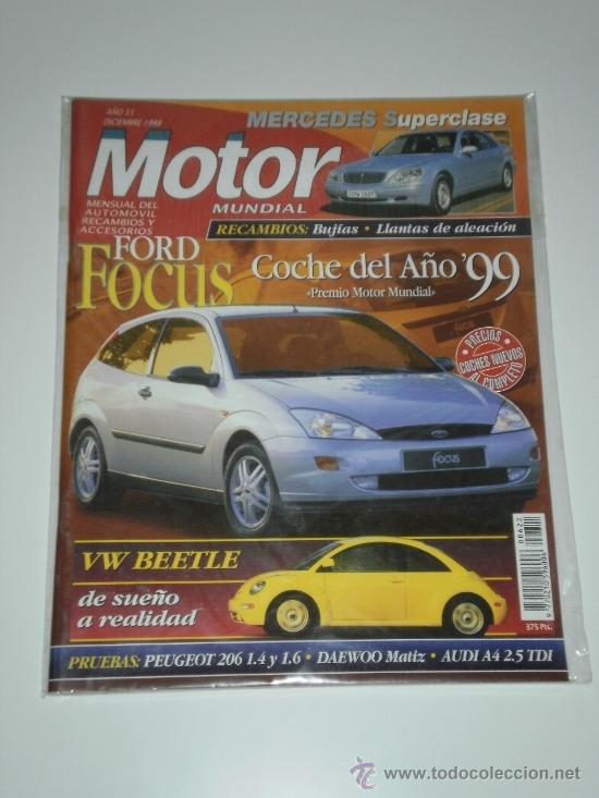 Coches: MOTOR MUNDIAL N&ordm; 622 - PEUGEOT 206 1.4 - 1.6 / DAEWOO MATIZ / AUDI A4 2.5 TDI / MERCEDES CLASE S
