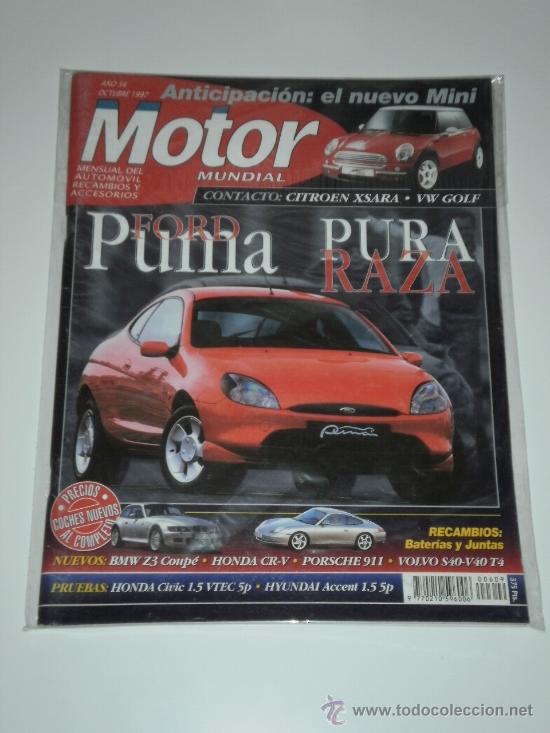 Coches: MOTOR MUNDIAL N&ordm; 609 - HONDA CIVIC 1.5 VTEC 5p / HYUNDAI ACCENT 1.5 5p / BMW Z3 COUPE / PORSCHE 911