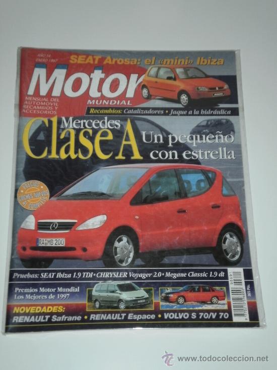 Coches: MOTOR MUNDIAL N&ordm; 601 - SEAT IBIZA 1.9 TDI / CHRYSLER VOYAGER 2.0 / RENAULT MEGANE CLASSIC 1.9 DT