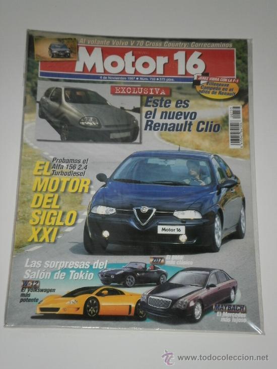 Coches: MOTOR 16 N&ordm; 733 - VOLVO V 70 CROSS COUNTRY / ALFA 156 2.4 TD / SALON TOKIO