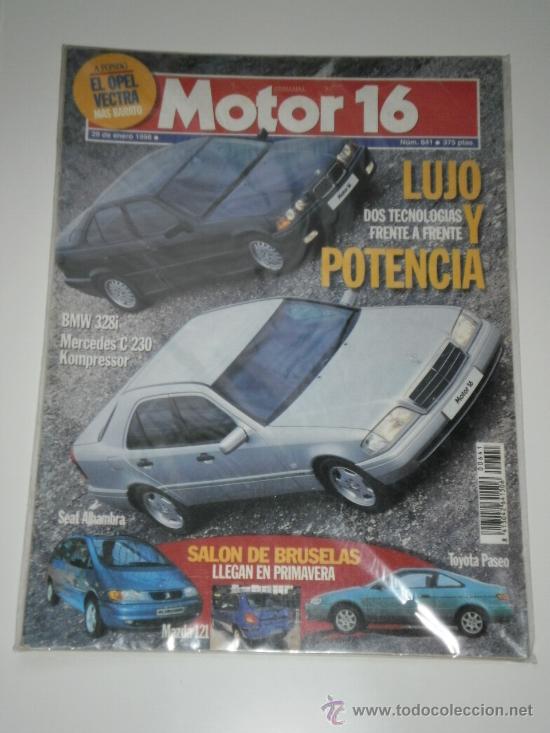 Coches: MOTOR 16 N&ordm; 641 - OPEL VECTRA / BMW 328 I / MERCEDES C 320 KOMPRESSOR