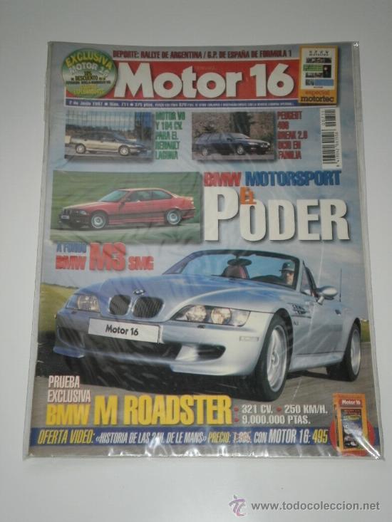 Coches: MOTOR 16 N&ordm; 711 - BMW M3 SMG - M ROADSTER / RENAULT LAGUNA V8 / PEUGEOT 406 BREAK 2.0