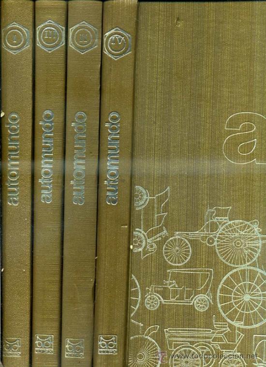Coches: AUTOMUNDO CODEX - 6 TOMOS (1969) - Foto 1