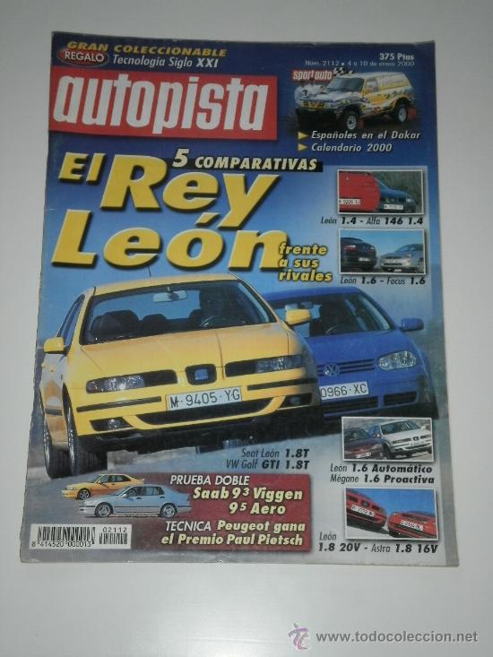 Autopista Nº 2112 Seat Leon Citroen Ds Saab 9 3 Viggen 9 5 Aero Dakar Españoles