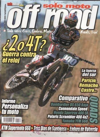 Coches: REVISTA SOLO MOTO OFF ROAD N&ordm; 22 A&Ntilde;O 2002. PRUEBA: KTM SUPERMOTO FACTORY REPLICA 660.