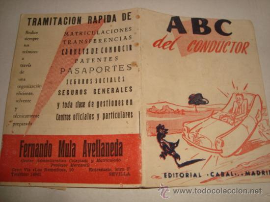 Coches: abc del conductor, editorial cabal madrid - Foto 1