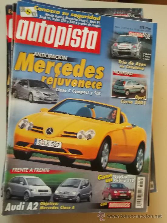 Coches: REVISTA AUTOPISTA 2125 ABRIL 2000.AUDI A6 TDI AVANT.IBIZA LEON Y FABIA.PORSCHE 911 GT3