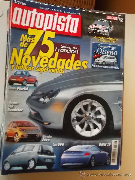 Coches: AUTOPISTA 2097. SEP 1999.CHRYSLER 300M.AUDI S8 MB S55 AMG.SALON DE FRANSFORT