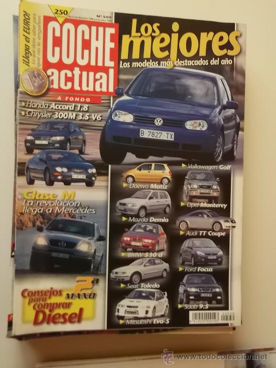 Coches: COCHE ACTUAL 559 ENERO 1999.CHRYSLER 300M V6.ACCORD 1.8.MERCEDES ML 230.