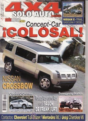 Cars: REVISTA SOLO AUTO 4X4 N&ordm; 215. PRUEBA: HYUNDAI SANTA FE 2.0 CRDI. MERCEDES BENZ ML (02). FORD RANGER.