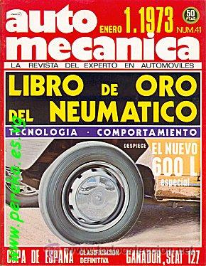 Autos: AUTOMECANICA N&ordm; 41 ENERO 1973 SIMCA 1200