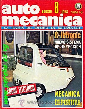 Autos: AUTOMECANICA N&ordm; 48 AGOSTO 1973