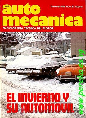 Coches: AUTOMECANICA N&ordm; 85 SEPTIEMBRE 1976