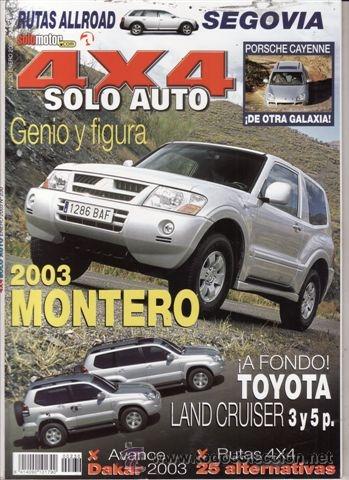 Coches: REVISTA SOLO AUTO 4X4 N&ordm; 230. PRUEBA: TOYOTA LAND CRUISER D-4D VX. TOYOTA LAND CRUISER D-4D VXL. LAN