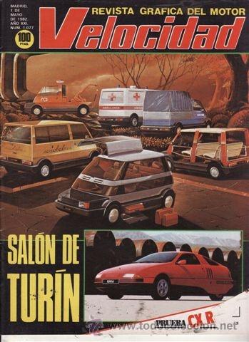 Coches: REVISTA VELOCIDAD N&ordm; 1077 A&Ntilde;O 1982. PRUEBA: CITRO&Euml;N CX REFLEX.
