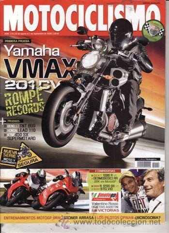 Coches: REVISTA MOTOCICLISMO N&ordm; 2114 A&Ntilde;O 2008. PRUEBA: YAMAHA V MAX. BENELLI TNT 899 S. HONDA LEAD 110. COMP