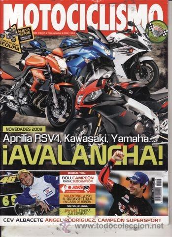 Coches: REVISTA MOTOCICLISMO N&ordm; 2118 A&Ntilde;O 2008. PRUEBA: APRILIA RSV4. YAMAHA XJ6 DIVERSION. YAMAHA YBR 125 CL