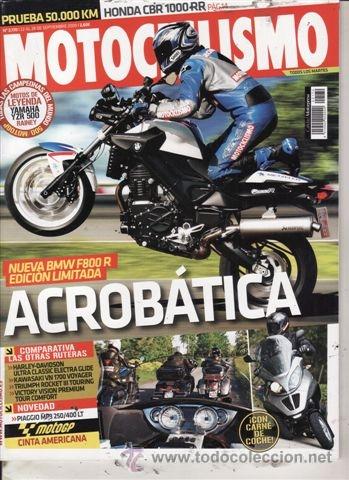 Coches: REVISTA MOTOCICLISMO N&ordm; 2170 A&Ntilde;O 2009. PRUEBA: BMW F 800 R CHRIS PFEIFFER. HONDA CBR 1000 RR 50.000