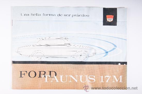 Coches: CATALOGO DE FORD TAUNUS 17 M - Foto 1