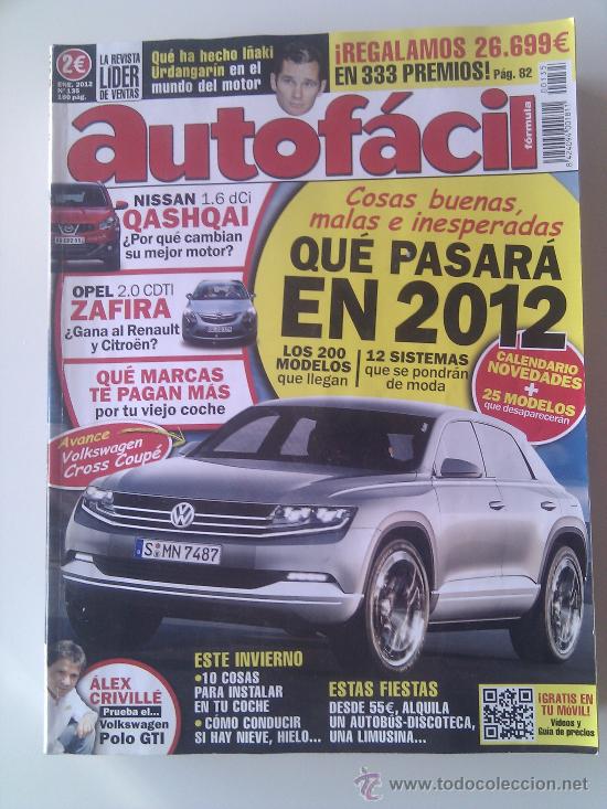 Coches: AUTOFACIL 135 ENE 2012.POLO GTI.FORESTER 2.0 D.QASHQAI 1.6 DCI.DISCOVERY TDV63.0-RANGE ROVER EVO SD4