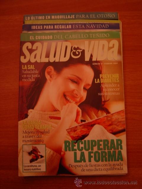 Autos: LOTE DE 5 -REVISTA  SALUD - VIDA - N&ordm; 57- 60 - 56 - 58 - 55 -