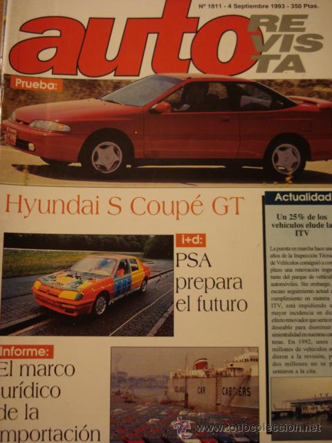 Coches: REVISTA AUTOREVISTA 1811 Hyundai S coupe GT - Renault Express Senda