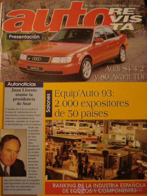 Coches: REVISTA AUTOREVISTA 1821 Audi S4 4.2 80 Avant Tdi