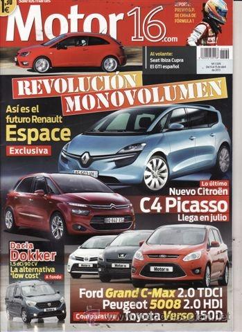 Coches: REVISTA MOTOR 16 N&ordm; 1539 A&Ntilde;O 2013. PRUEBA: SEAT IBIZA CUPRA. DACIA DOKKER 1.5 DCI 90 CV. COMPARATIVA