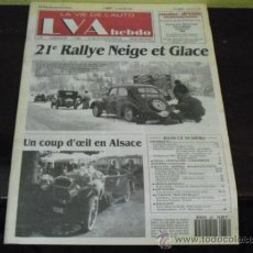 Coches: LA VIE DE L'AUTO Nº 637 - COCHES TOUR DE FRANCE 1961 - 21 RALLYE NEIGE -