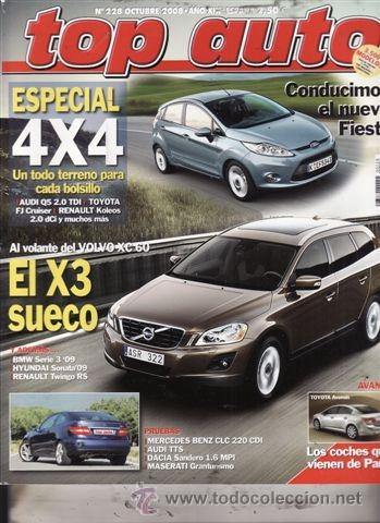 Coches: REVISTA TOP AUTO N&ordm; 228 A&Ntilde;O 2008. PRUEBA: MERCEDES CLC 220 CDI. AUDI TTS COUP&Eacute;.
