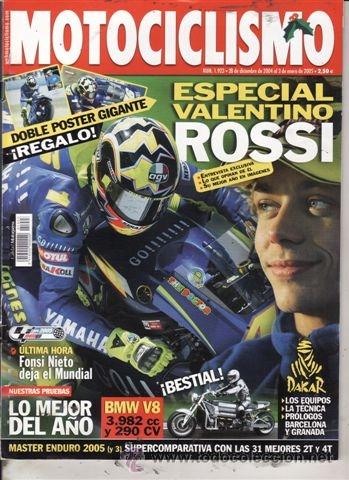 Coches: REVISTA MOTOCICLISMO N&ordm; 1923 A&Ntilde;O 2004. PRUEBA: YAMAHA FZ6 FAZER. YAMAHA FZ6. BMW V8 ROUDRUNNER.