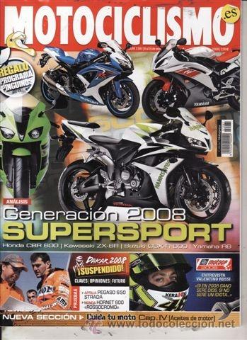 Coches: REVISTA MOTOCICLISMO N&ordm; 2081 A&Ntilde;O 2008. PRUEBA: APRILIA PEGASO 650 STRADA. BMW R 1200 GS.