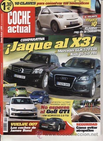 Coches: REVISTA COCHE ACTUAL N&ordm; 1075 A&Ntilde;O 2008. PRUEBA: HONDA JAZZ 1.4 LUXURY. COMP: AUDI Q5 3.0 TDI