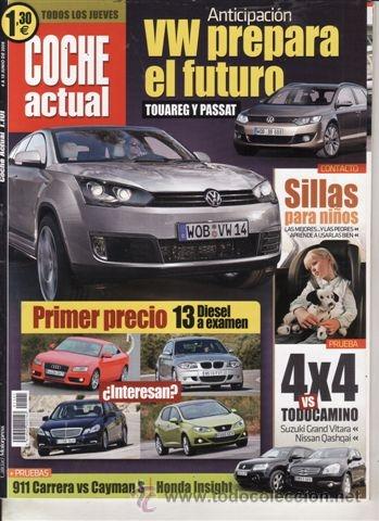 Coches: REVISTA COCHE ACTUAL N&ordm; 1101 A&Ntilde;O 2009.PRU:PEUGEOT 3008 1.6.HONDA INSIGHT.COMP:GRAND VITARA 1.9 DDIS.
